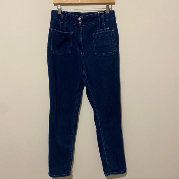 Maeve The Junie High Rise Slim Leg Jeans 31T - Picture 5 of 13